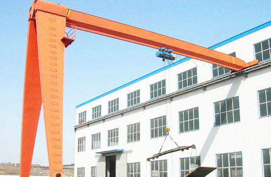 Single Girder Semi Gantry Crane