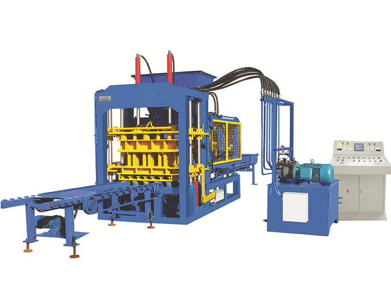 cement block molding machine