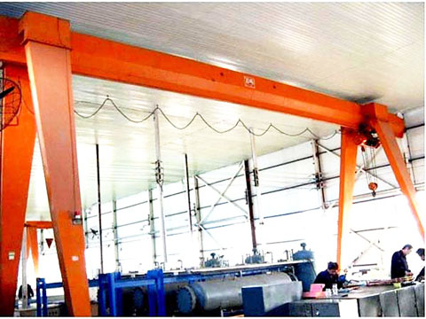 10 ton gantry crane with elegant appearance for sale