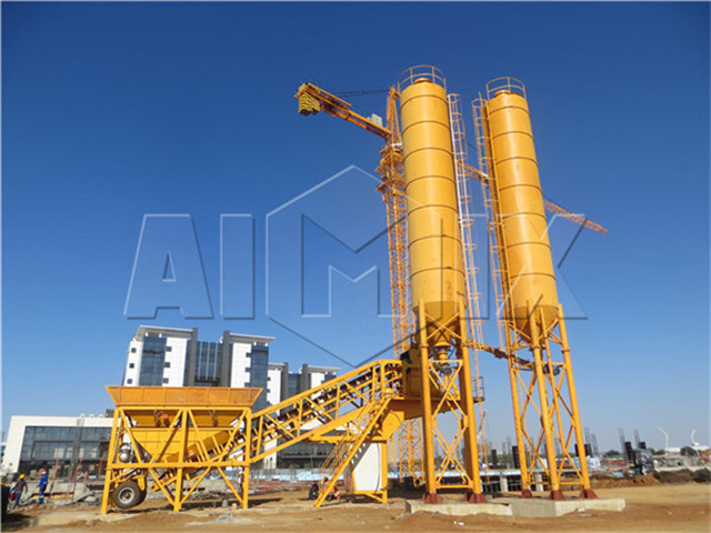 Mobile Concrete Mixing Plant Price