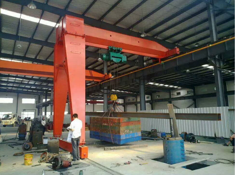 single gieder semi gantry crane