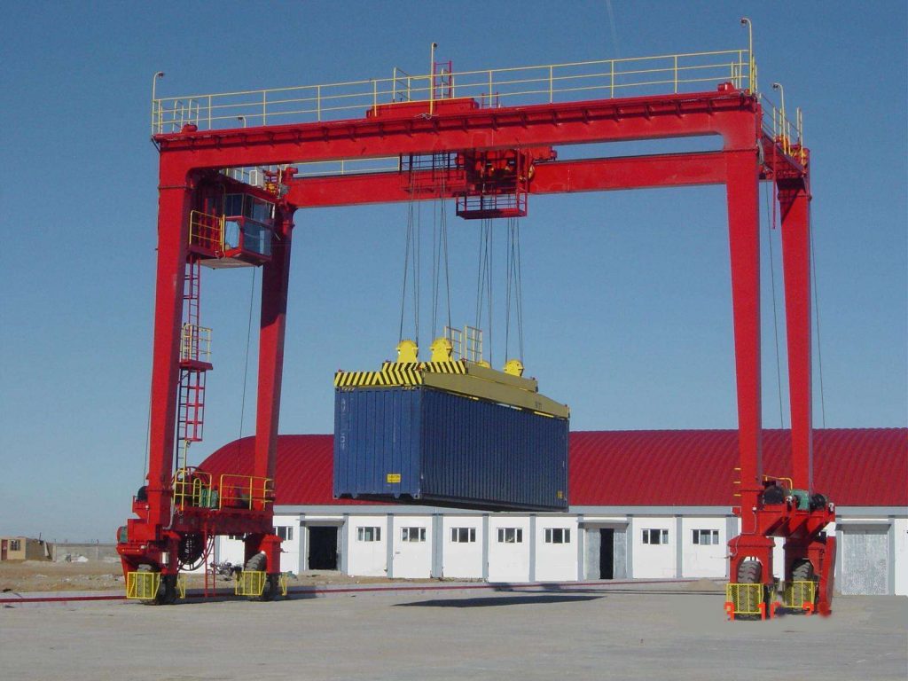 Container Rubber Tyred Gantry Crane