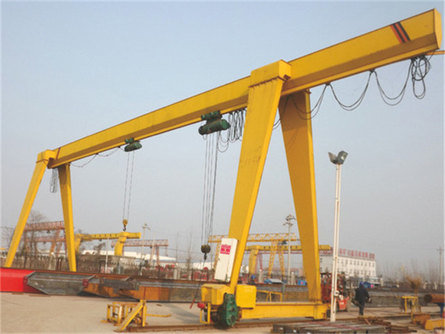 Technical characteristics of single-beam gantry cranes
