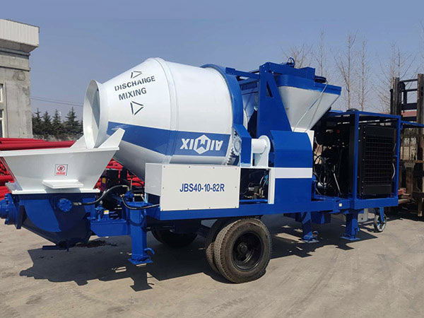 ABJZ40C diesel concrete mixer pump