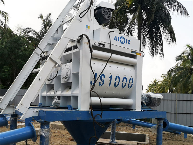 JS1000 Concrete mixer machine