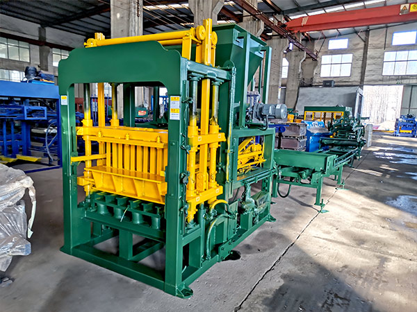 ABM-4S CHB hollow concrete bricks machine