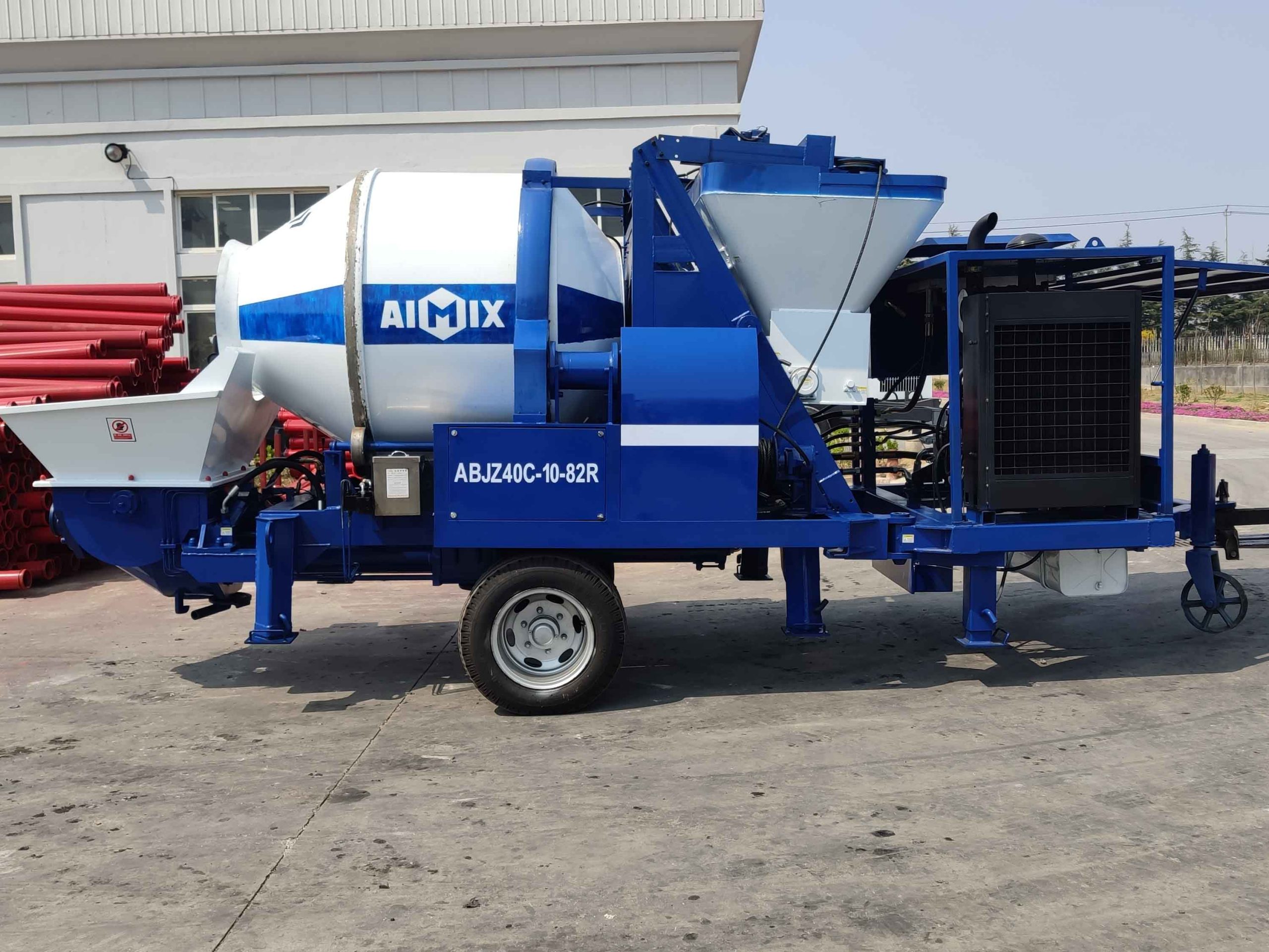 Concrete Mixer Pump