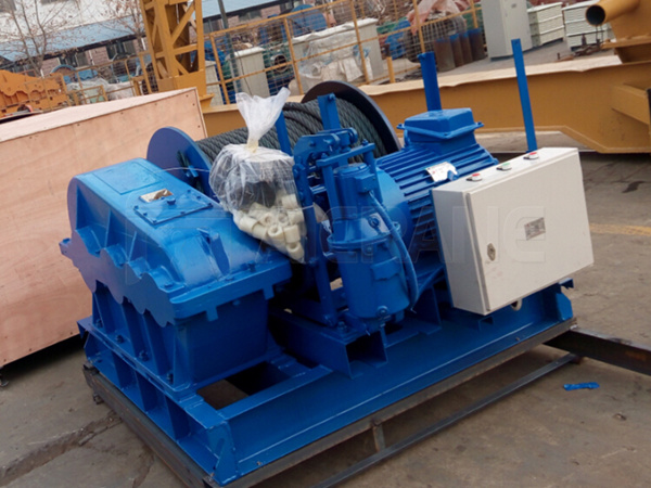 single drum 10ton electric winch