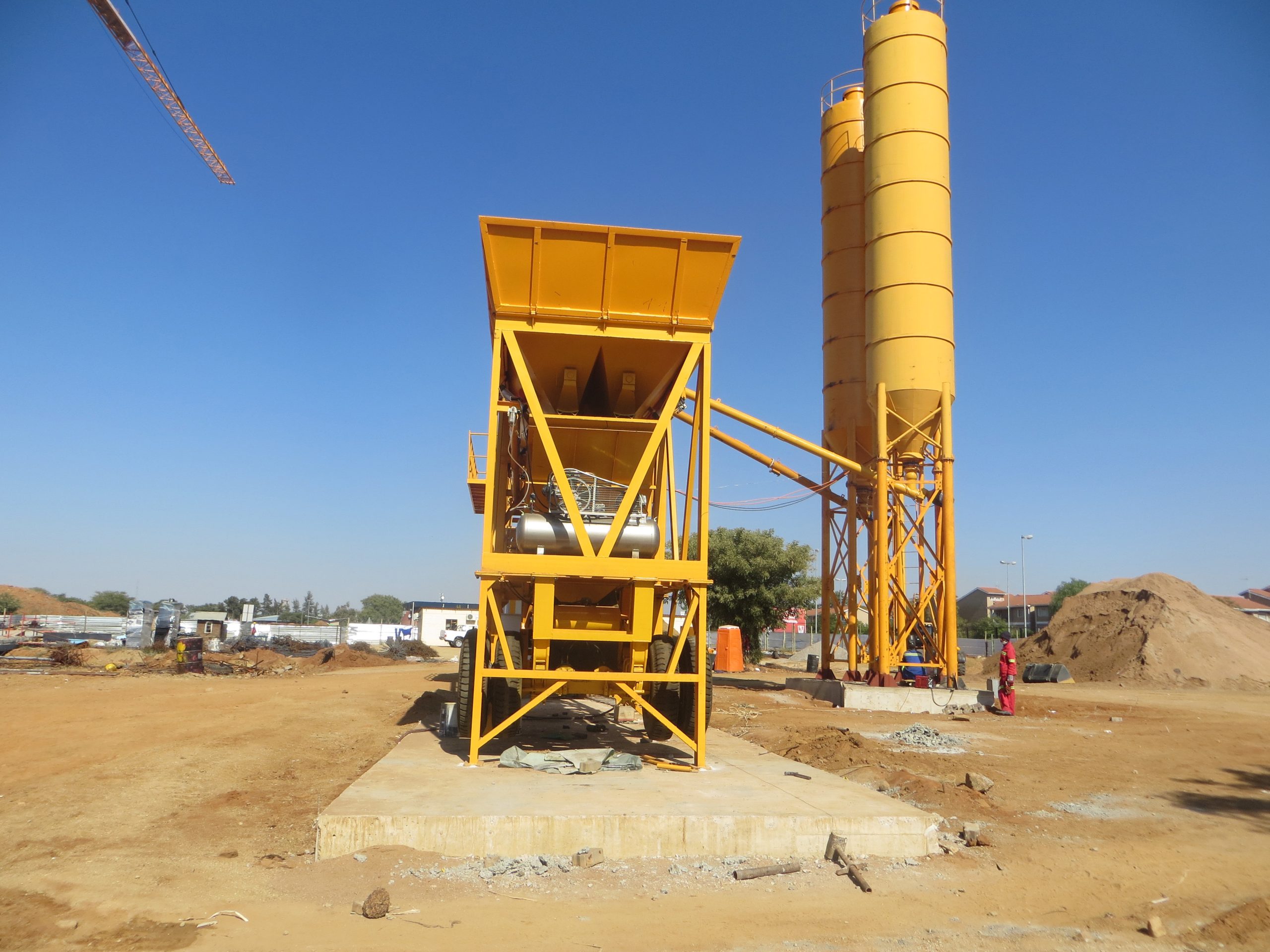 mobile batching plant for sale