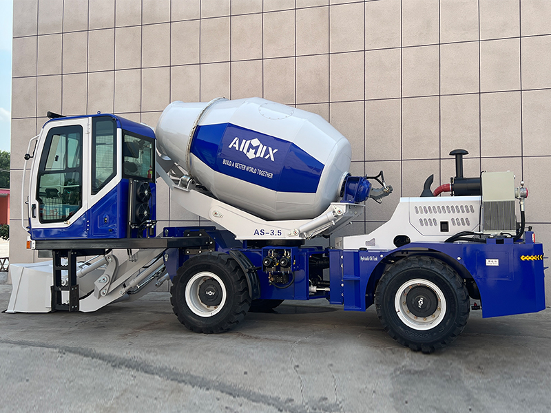 self loading concrete mixer china