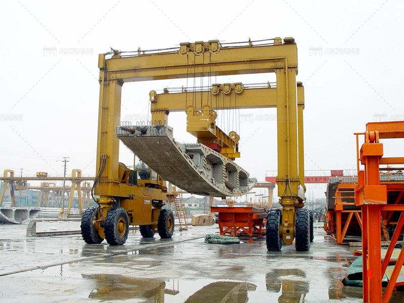 100 Ton Rubber Tyred Gantry Crane