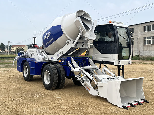 3.5m3 self loading mixer