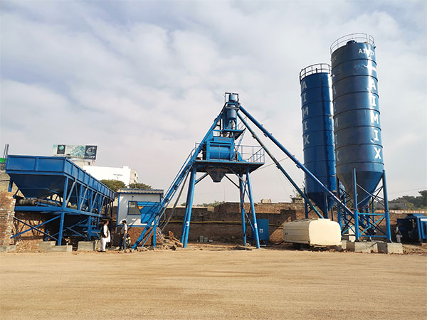 batching plant capacity with 50m3 per hour