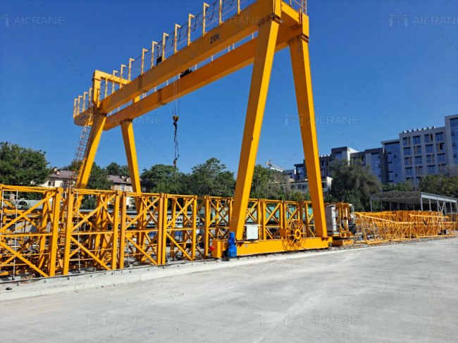 20 Ton Double Girder Gantry Crane in Factory