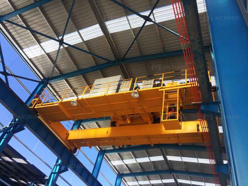 double girder top running overhead crane