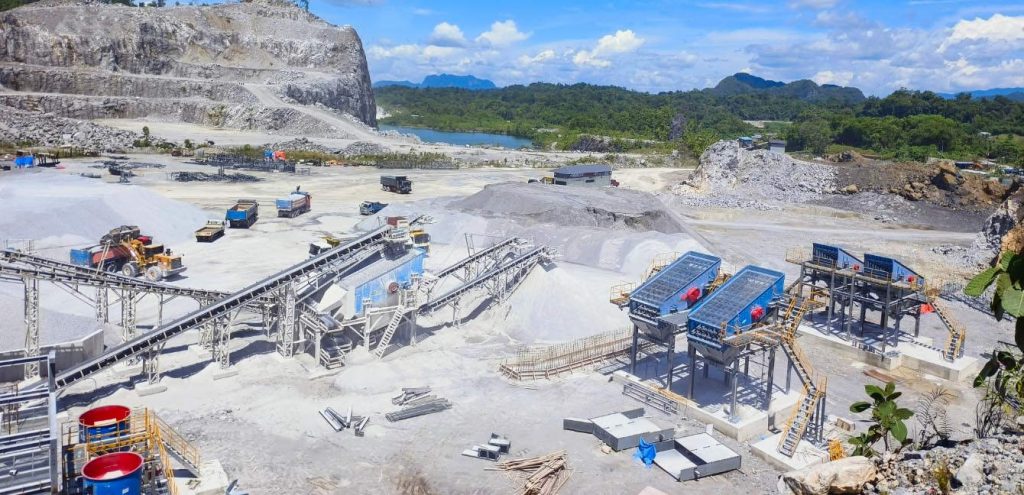 aggregate crushing plants application