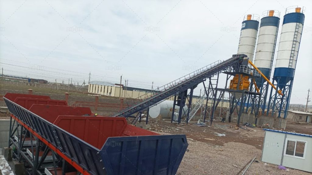 AJ120 ready mix concrete plant for sale