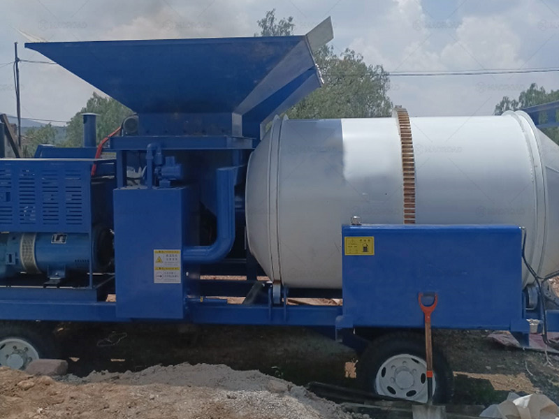 Macroad Asphalt Mixer Machine in Mexico