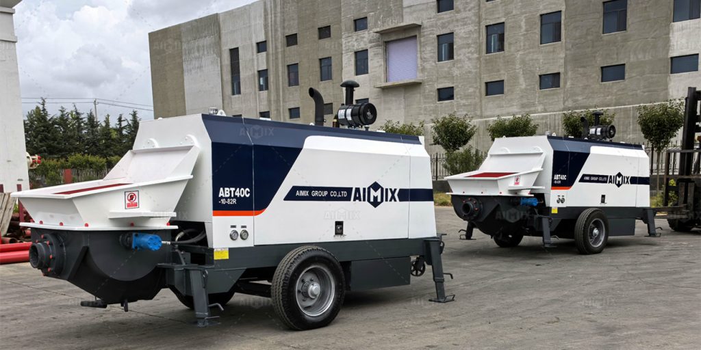 AIMIX стационарные бетононасосы