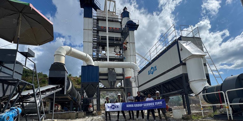 120tph asphalt batch plant win cooperation with Malaysian Contractors