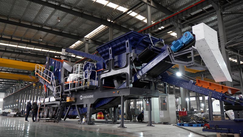 Mobile Stone Crusher on Wheels